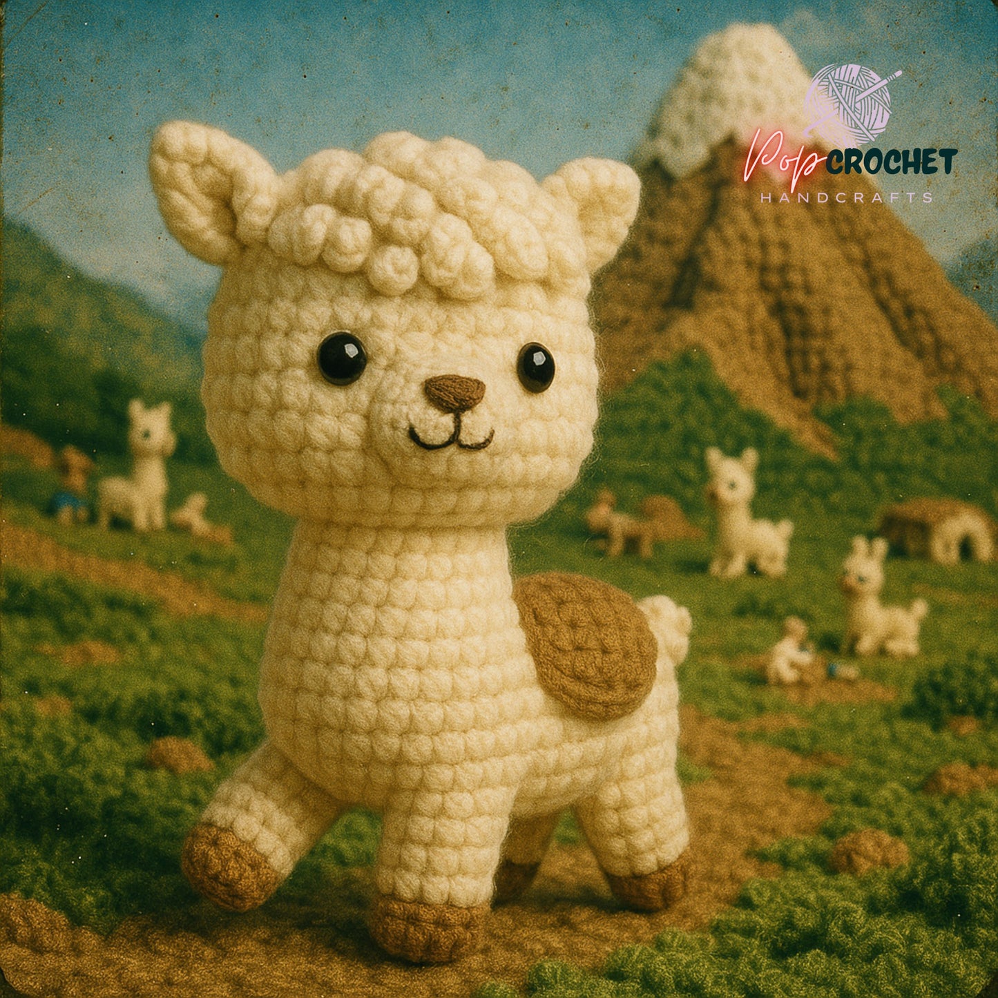 "Milo"– The Mountain Alpaca 🦙⛰️ Digital Download