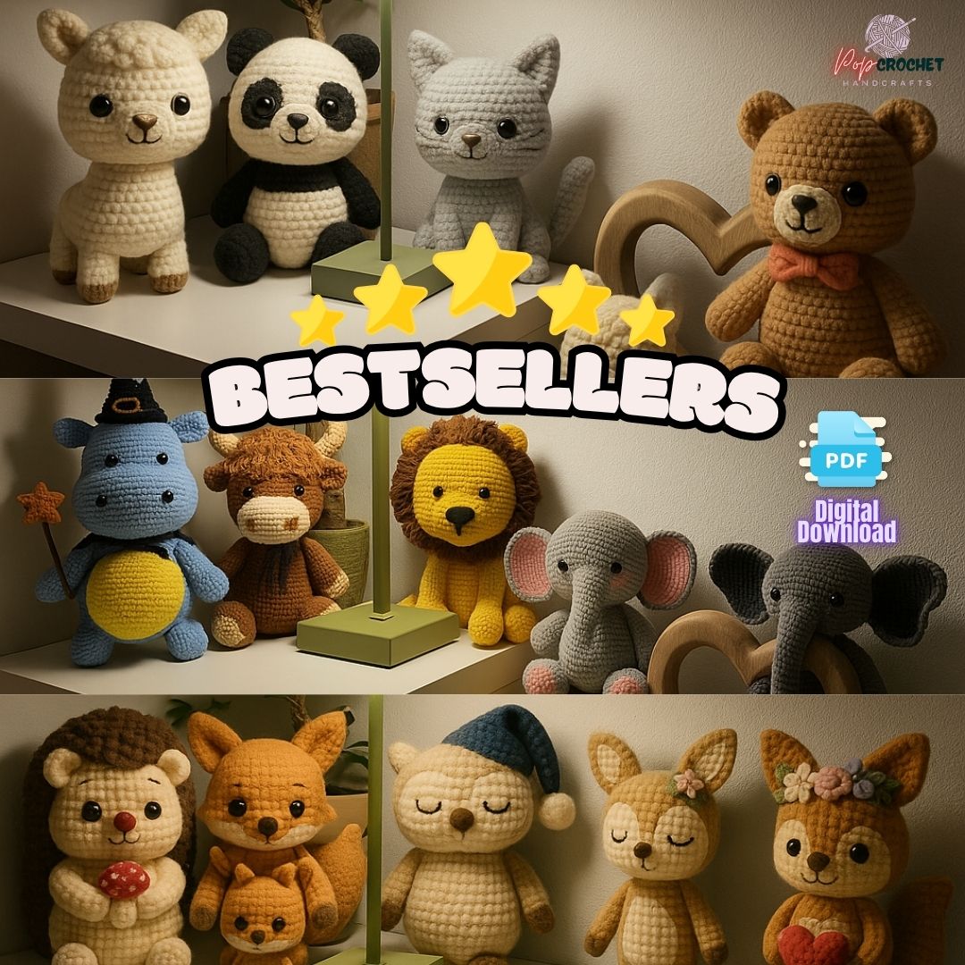 💎 Bestsellers - Pop Crochet Store  – Exclusive Amigurumi Pattern and more!