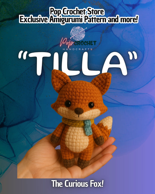 Tilla the Curious Fox🦊 🌙  Digital Download