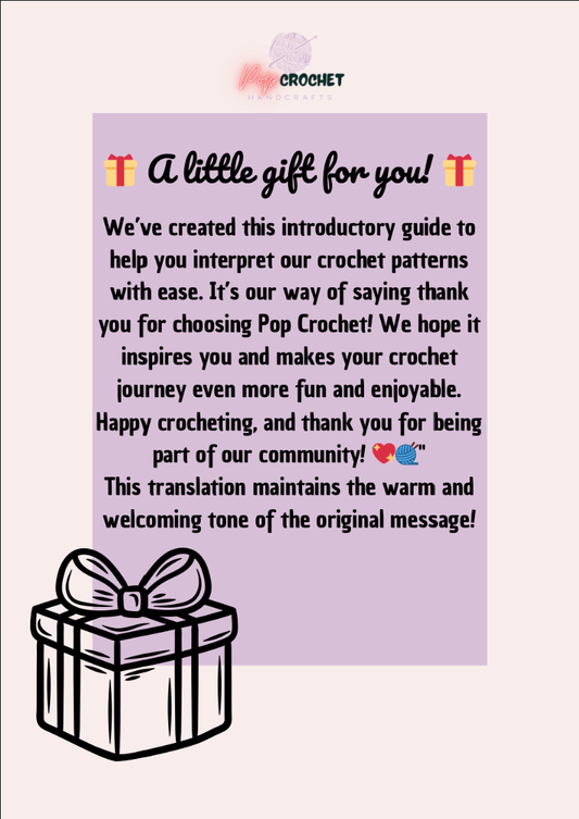 🎁"Complete Crochet Guide – Your Exclusive Gift!"🎁 - Pop Crochet Store – Exclusive Amigurumi Pattern and more!